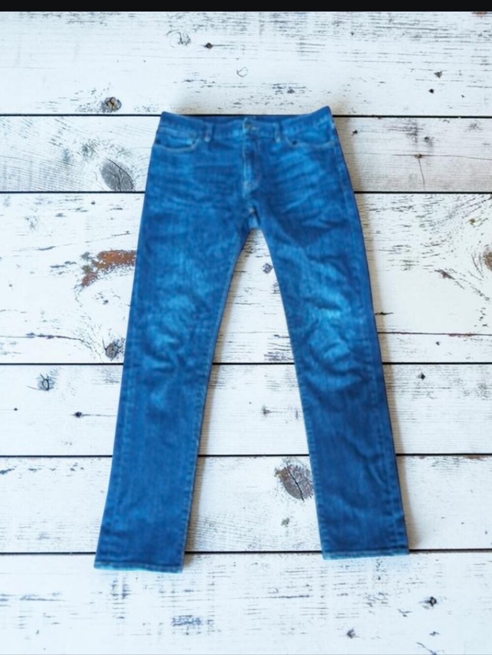 J. Crew "The Driggs" Classic Five Pocket Medium Blue Straight-Leg Jeans W31 L32